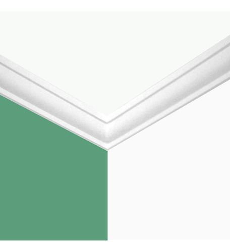 Moldura Teto Isopor Sanca Roda Forro Kit 40 Mts Promoção