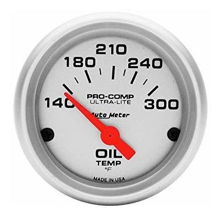 Auto Meter 4348 Ultra-lite De Petróleo Eléctrico Medidor De 