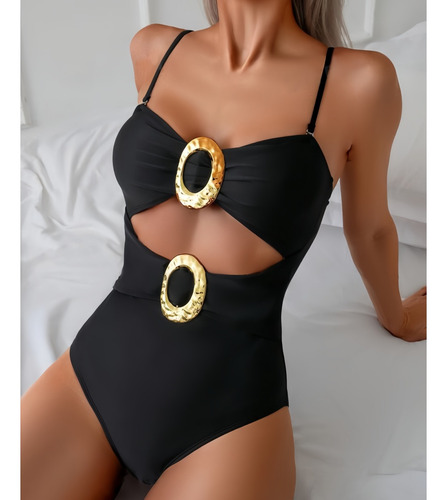 Traje De Baño De Una Pieza De Playa De Verano Para Mujer