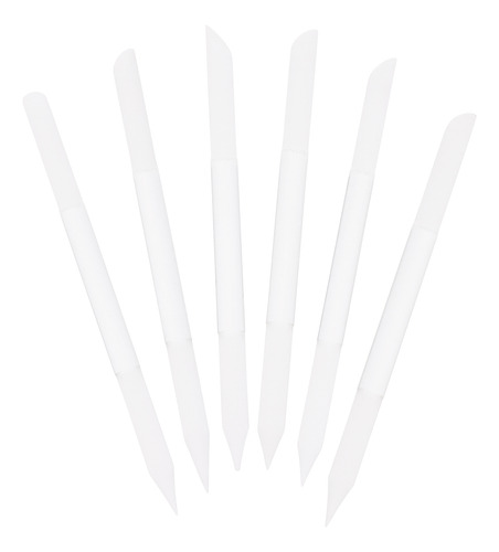 Pizarras Para Uñas, Limas De Cristal, Portátiles, 6 Unidades