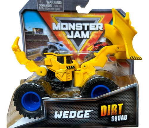 Monster Jam Wedge Dirt Squad Camiones Excavadores Dragon