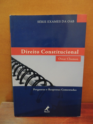 Livro Direito Constitucional Omar Chamon