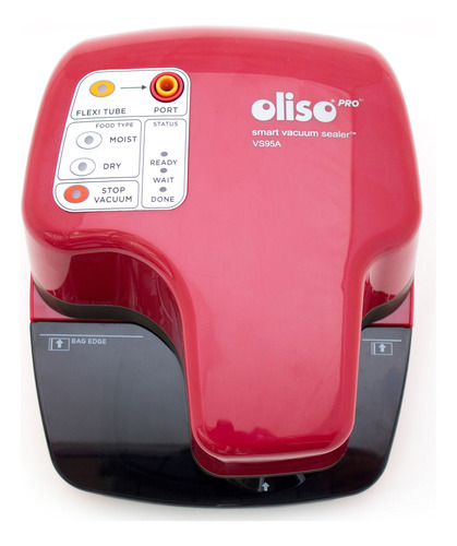 Oliso Pro Vs95a Smart - Sellador Al Vacio, Color Rojo