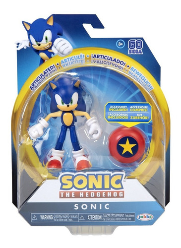 Sonic Figura De Accion - The Hedgehog 11 Cm Original