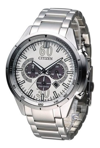 Reloj Hombre Citizen Ca4120-50a Crono Eco Agente Oficial M