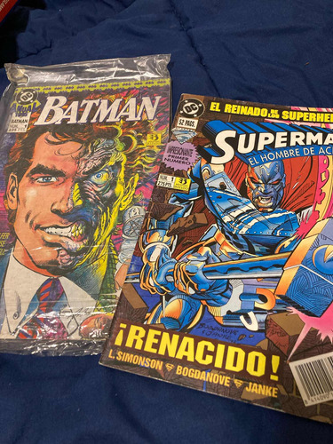 Revista Comic Lote Batman Superman Editorial Zinco