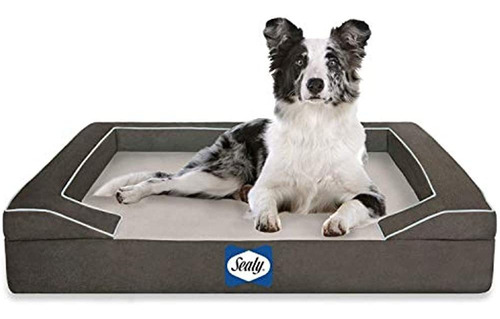 Cama Para Perros Sealy Lux | Tecnología De Cuatro Capas Con 