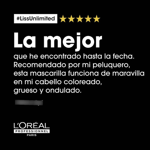 Loreal Professionnel Expert Liss Unlimited Máscara No-frizz