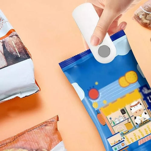 Mini Sellador De Bolsas Sellador Al Vacío Térmico De Mano