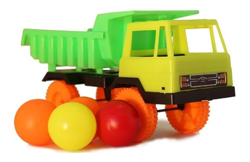 Super Carro Volqueta Colores Pelotas Boy Toys Juguete 