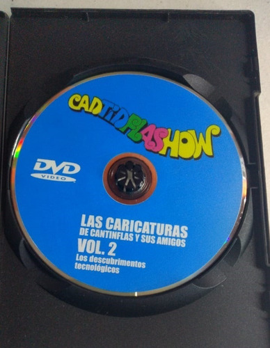 Cantinflashow Descubrimientos Tecnologicos Vol. 2 Serie Dvd (Usado)