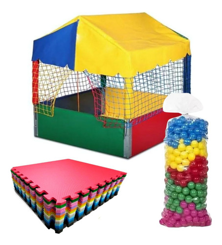 Piscina De Bolinhas Valentina Brinquedos Kit Multicolorido