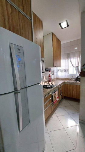 Imagem 9 de 30 de Cobertura Com 3 Dormitórios À Venda, 84 M² + 84 M² Por R$ 522.000 - Vila Pires - Santo André/sp - Co1002