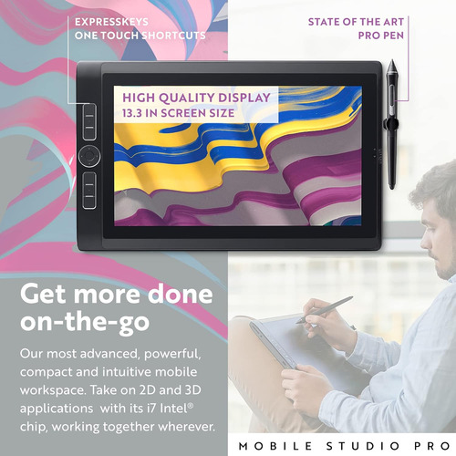 Wacom Mobile Studio Pro 13 Windows 10, Intel Core I7, 512g