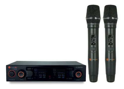 comprar Microfone Kadosh Kdsw-502m Sem Fio Duplo
