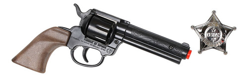 Revolver Cowboy Infantil Viejo Oeste Juguetes Gonher Trex
