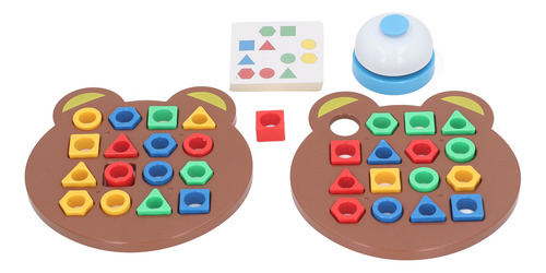 Juego De Combinación De Formas, 2 Piezas, Tablas De Rompecab