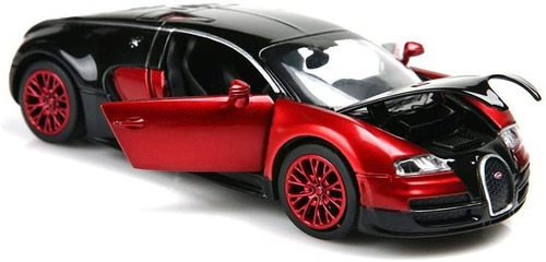 Bugatti Veyron Alloy Die Cast Cars Con Luces Y Sonido 1:32