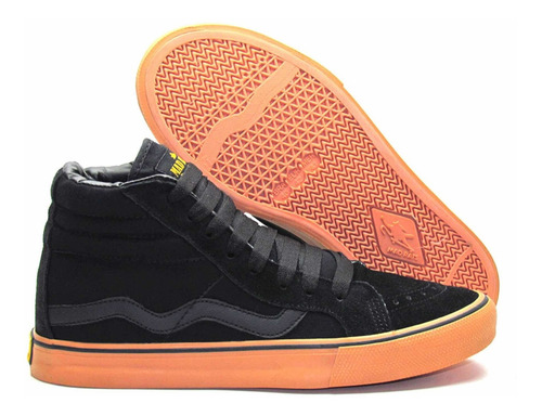 Tênis Madrats Hi Top Preto/crepe