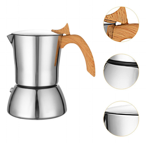 Cafetera De Café Expreso Para Estufa, Olla De Camping,
