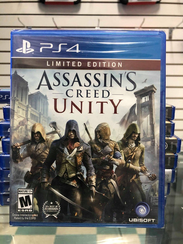 Assassins Creed Unity Limitada Ps4 Nuevo Sellado Envíos