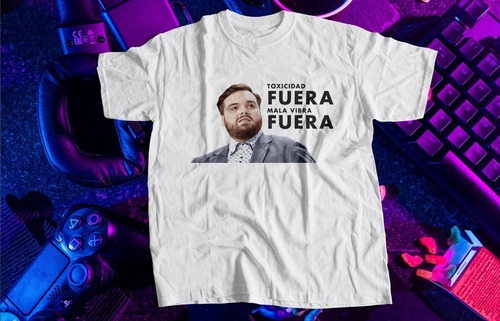 Remera Ibai Llanos Toxicidad Fuera Mala Vibra Fuera