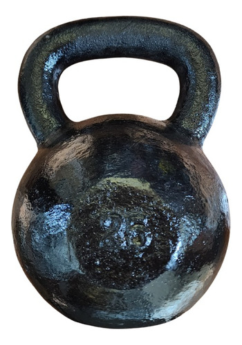 Pesa Rusa  25kg - Kettlebell De Fundicion Nacional  Maciza