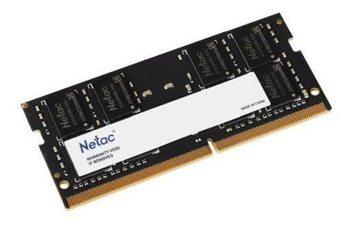 Memória Notebook 8gb Ddr4 2666mhz Netac Basic Ntbsd4n26sp-08