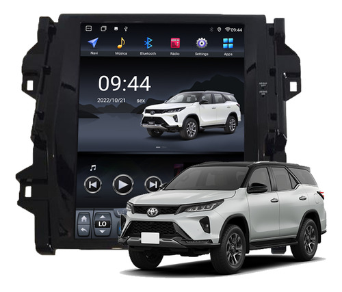 Multimídia Toyota Sw4 2021 2022 2023 Câmera 360° V2 Tesla 12