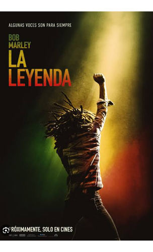 Póster Original Bob Marley, Impreso Por Ambos Lados