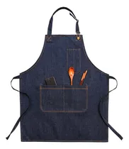 Comprar Delantal Vaquero De Chef, Delantal De Trabajo, Delantal De M