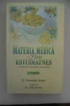 Comprar Materia Medica Para Estudiantes - Manual Homeopatia - Uniyal