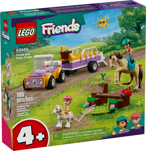 Lego Friends Remolque Para Caballo Y Pony Cantidad de piezas 105