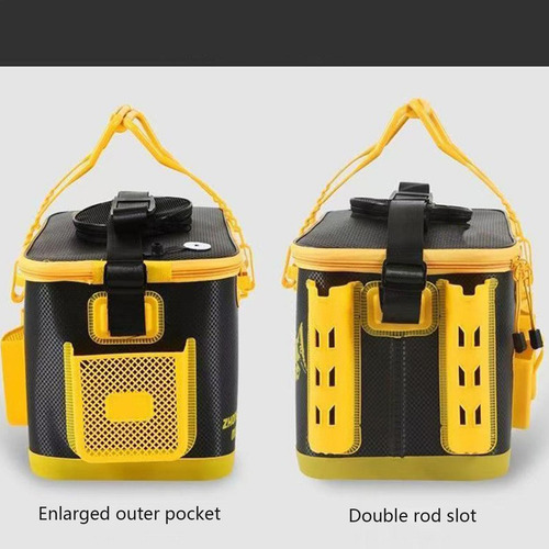 Cubo Para Carnada Viva Portátil Multiusos Para Cebo Accesori