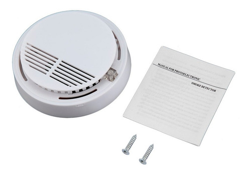 Alarma Sensor Detector De Humo Autonomo A Bateria 9v