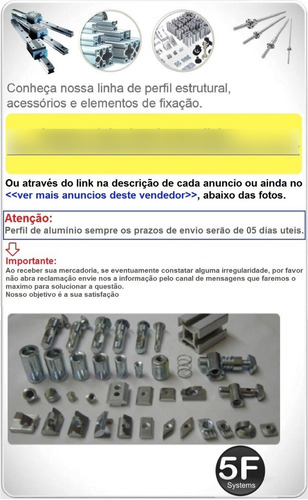 Imagem 9 de 9 de União Articulada P/ Perfil Estrutural Base 40 (tipo Bosch)