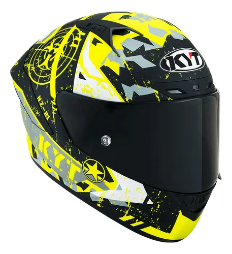 Capacete Kyt Nz Race Blazing Matt Yellow 4