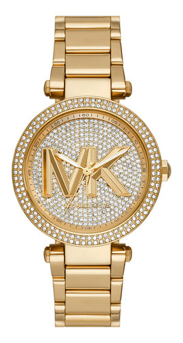 Relógio Michael Kors Feminino Parker Dourado - Mk7283/1dn