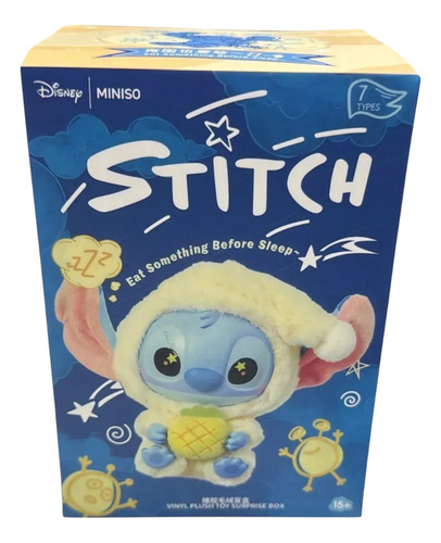 Peluche Stitch Caja Sorpresa Colección Disney Miniso Labubu Sorpresa