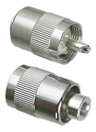 Conector Pl259 Macho Uhf De 10 Unidades Para Rg58 Rg142 L