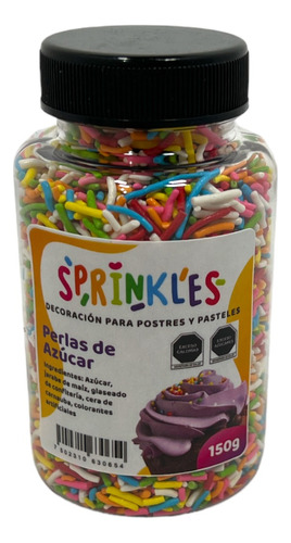2pz Multicolor Sprinkles Granillo Barritas Decoracion Pastel