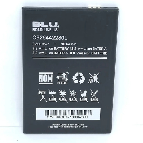 Bateria Blu J6 2019 J130eq Sellada Nueva Tienda Fisica