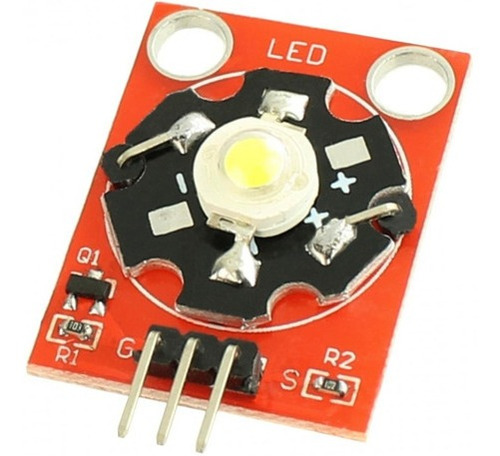 Módulo Led Super Branco Alta Potencia 3w - Para Arduino Pic