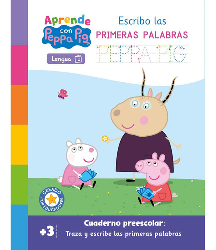 Libro Aprende Con Peppa. Escribo Las Primeras Palabras