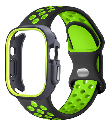 Funda De Tpu Y Correa Para Apple Watch Ultra 9 8 7 Se 6 5 4