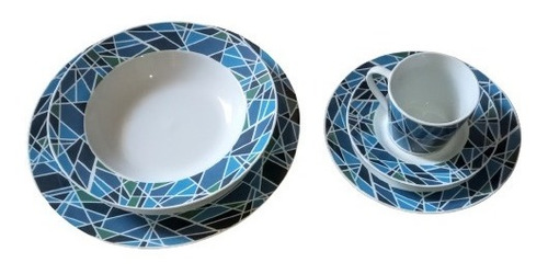 Vajilla De Fina Porcelana 20 Piezas