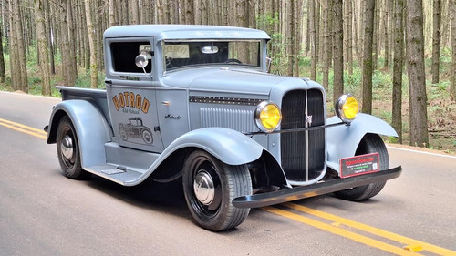 Pickup Ford 1929 Hotrod 1930 Kit Fibra Com Mecânica Chevette