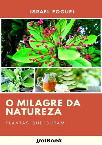 O Milagre Da Natureza: Plantas Que Curam, De Israel Foguel. Série Não Aplicável, Vol. 1. Editora Clube De Autores, Capa Mole, Edição 1 Em Português, 2019