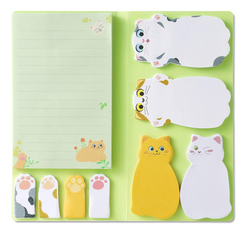 Cat   Notes Set, Cute   Note Animal Divider Tabs Bundle...