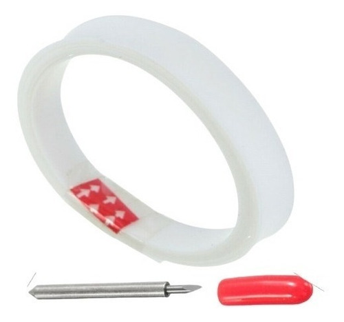 Cinta Protectora/plotter Seiki 8mmx80 Cms+5 Navajas